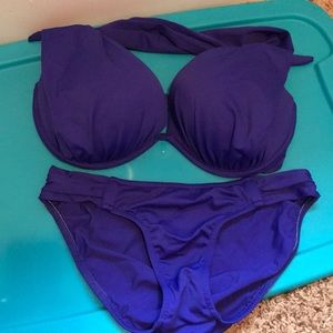 Purple Venus two piece bikini